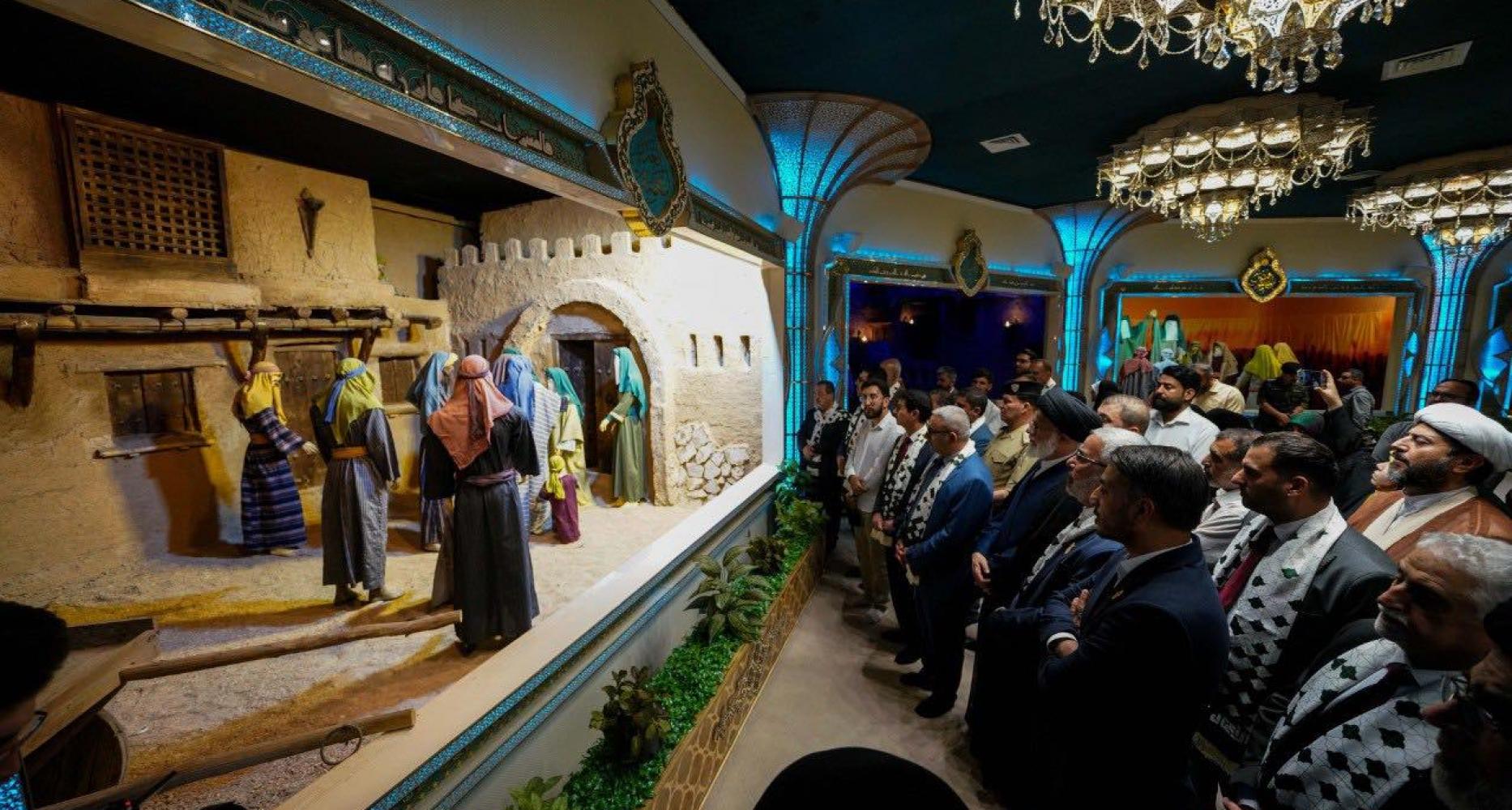 مركز المحسن يفتتح معرضاً دائماً يُجسّد مواقف الإمام علي (عليه السلام)