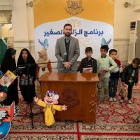 مركز المحسن لثقافة الأطفال في العتبة العلوية يستضيف وفد مؤسسة أهل الخير لرعاية الأيتام
