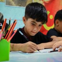 مركز المحسن يطلق فعالياته الثقافية العقائدية لخدمة الأطفال في استراحة المرتضى (ع) التابعة للعتبة العلوية المقدسة على طريق يا حسين