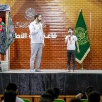 العتبة العلوية المقدسة تستضيف وفد طلاب الدورات الصيفية لمزار السيد ابراهيم الغمر