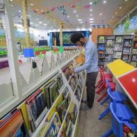 أجنحة متنوعة من إصدارات دار أبي طالب(ع) في العتبة العلوية ضمن معرض ( جنة الأطفال )