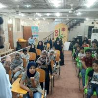 مركز المحسن يستضيف أطفال (المنتدى الثقافي للمعاقين والأيتام) في النجف الأشرف