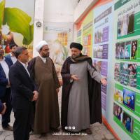 في رحابِ الطفولةِ الواعدةِ.. مركزُ المحسنِ يستقبلُ وفدًا رسميًّا رفيعَ المستوى