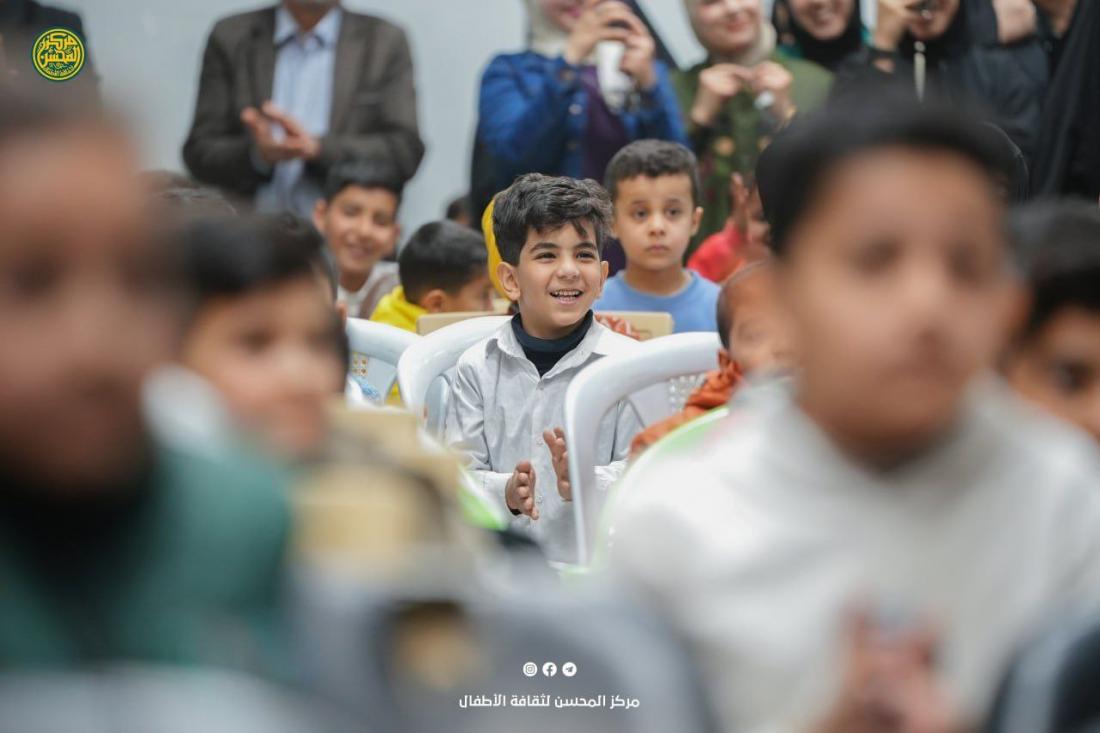 مَركزُ المحسنِ لثقافةِ الأطفالِ ينشر البهجةَ ومحبّة مُحمّد وآل مُحمّد (ع) بين بَراعم قَضاءِ الصويرة | 
