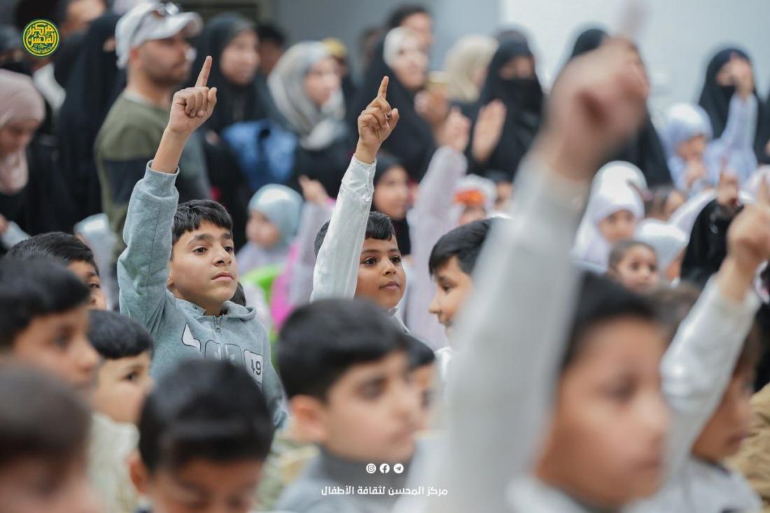 مَركزُ المحسنِ لثقافةِ الأطفالِ ينشر البهجةَ ومحبّة مُحمّد وآل مُحمّد (ع) بين بَراعم قَضاءِ الصويرة | 