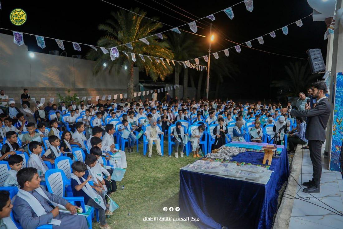 يَشقّ مَركزُ المُحسن لثقافة الأطفالِ طريقهُ مُحمّلًا بِعِطرِ حرمِ أميرِ المؤمنين (عليه السلام) إلى محافظةِ ذي قارِ الحَبيبة | 