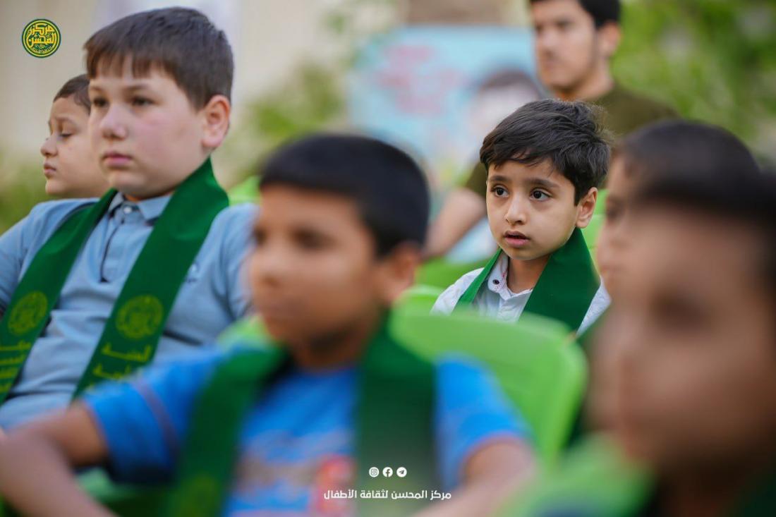 يُواصِلُ مَركَزُ المُحسِنِ لِثَقافَةِ الأَطفَالِ مَسيرَتَهُ التّربوِيَّة في غرسِ مَفاهيمِ أهل البَيتِ (عَلَيهِمُ السَّلامُ) في نُفوسِ بَراعِمِ الإيمانِ | 
