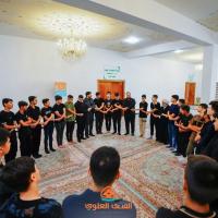 جانب من فعاليات برنامج الفتى العلوي، حيث اجتمع الفتية على المحبة والعمل الجماعي، ليترجموا أفكارهم إلى لوحات فنية تعبّر عن القيم والجمال