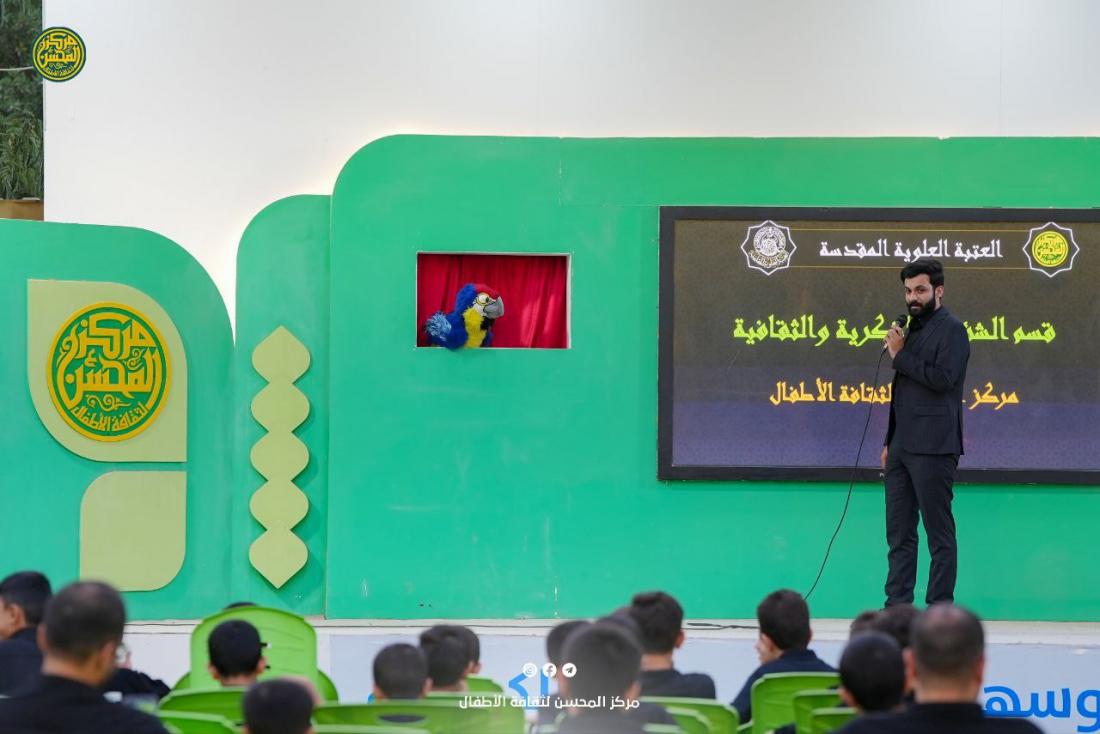 قلوبٌ لا تعرف إلا الحسين، غُرِسَ حبّه فيها منذ المهد، جائت لمركز المُحسن تَحملُ أحزانَها على صِدورها النَقيّة | 